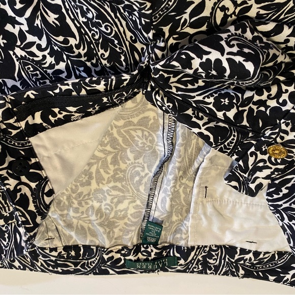 Lauren by Ralph Lauren floral stretch pants, 3 pocket GUC SZ 16W nice pants - Picture 6 of 11